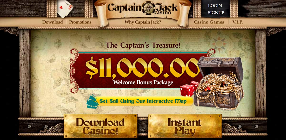 Captain Jack Casino - trusted platform