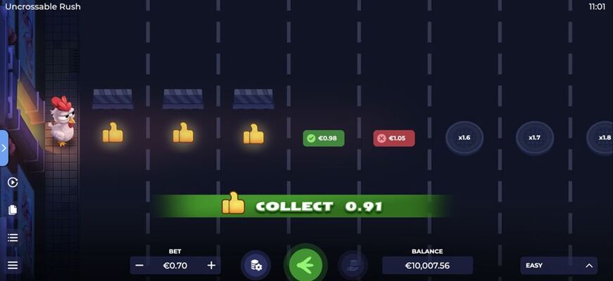 Uncrossable Rush casino